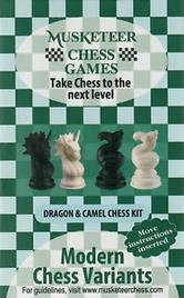 枪手国际象棋变种套件-龙与骆驼-黑白