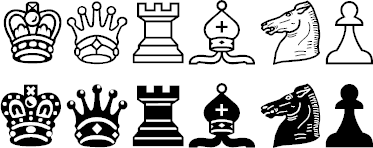 Chess Pieces Unicode - scientific601