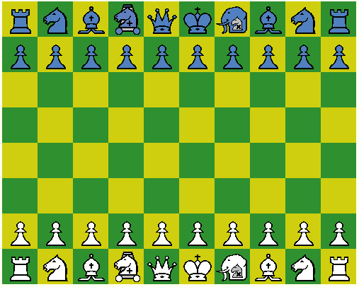BISHOP/KNIGHT, KNIGHT/ROOK & BOARD for CAPABLANCA, GOTHIC