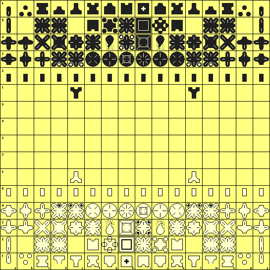Made my own Chu Shogi board and pieces : r/shogi